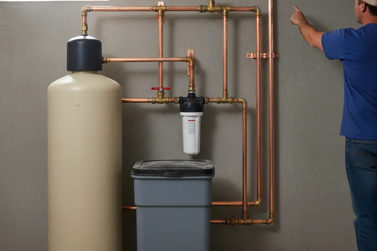 Whole-house water treatment system installed in Paradise Valley